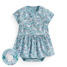 純棉印花包臀洋裝-Baby