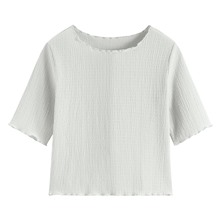 輕柔透膚上衣-女