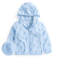 迪士尼系列抗UV輕型印花風衣外套-童