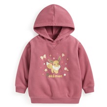 寶可夢Fleece寬鬆連帽上衣-童