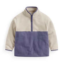 Fleece半開襟上衣-童