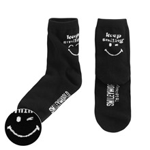 SmileyWorld®文字中筒襪-童
