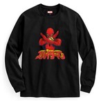 漫威系列長袖印花T恤-02-男