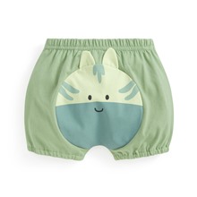 純棉動物造型鬆緊短褲-Baby