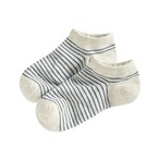 條紋踝襪-女