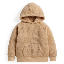 長刷毛連帽上衣-童