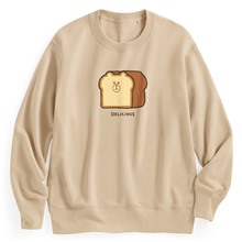 LINE FRIENDS毛圈印花圓領衫-02-男