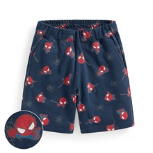 漫威系列竹節棉印花短褲-童