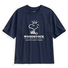 史努比系列寬版印花T恤-24-男