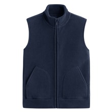 Fleece立領背心-女