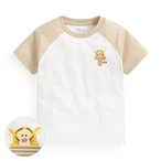 迪士尼系列純棉拉克蘭袖印花T恤-童