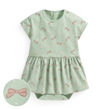 純棉印花包臀洋裝-Baby