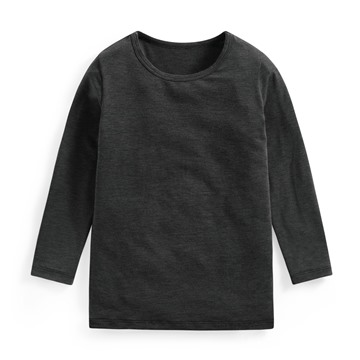 heatup圓領九分袖上衣-童