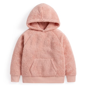 長刷毛連帽上衣-童