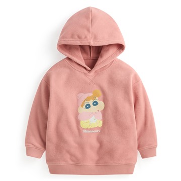 蠟筆小新Fleece寬鬆連帽上衣-童