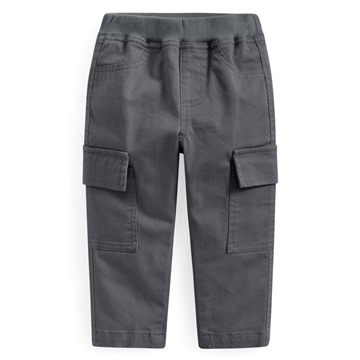 羅紋貼袋長褲-Baby