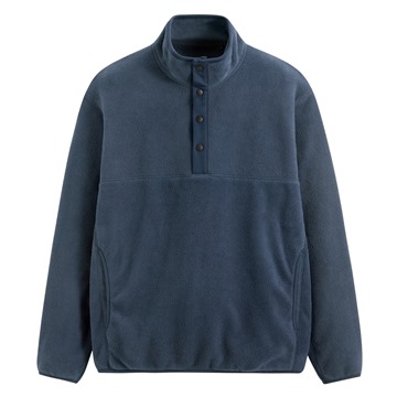 Fleece半開襟上衣-男