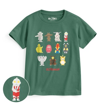 超人力霸王印花T恤-03-童