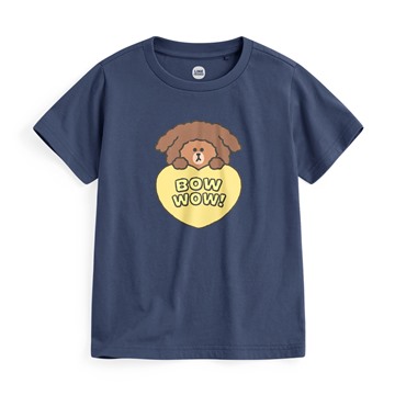 LINE FRIENDS印花T恤-04-童