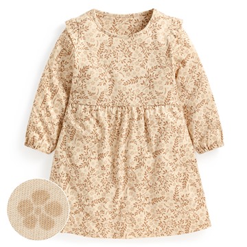 純棉印花洋裝-童