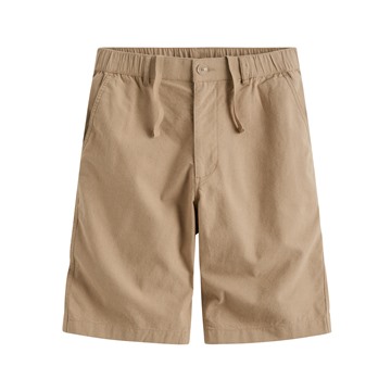 棉麻短褲-男
