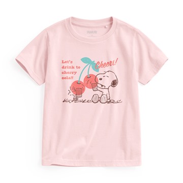 史努比系列印花T恤-06-童