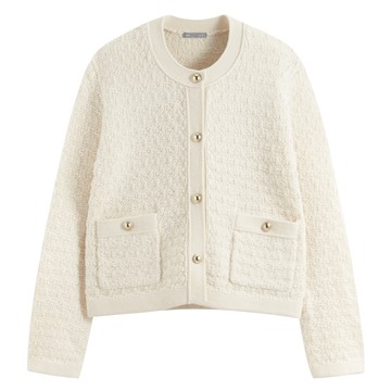 雙口袋針織外套-女