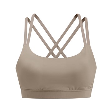 運動中度支撐交叉細肩帶Bra背心-女