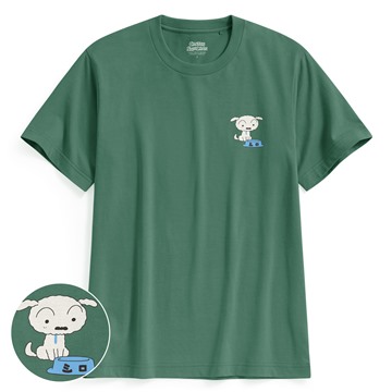 蠟筆小新印花T恤-13-男