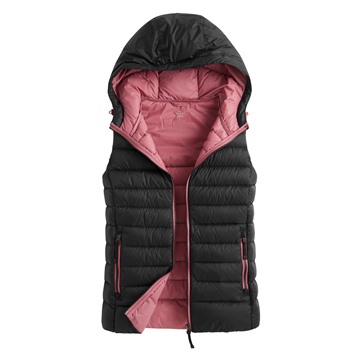 極輕羽絨玩色背心-女