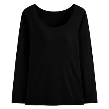 heatup U領Bra八分袖上衣-女