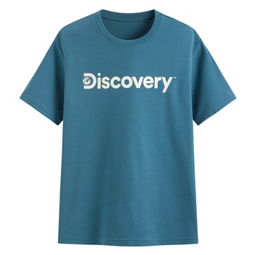 Discovery快乾印花圓領T恤-男