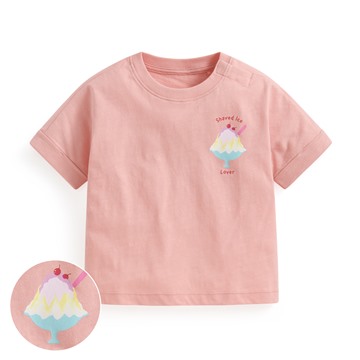 竹節棉美食印花T恤-Baby