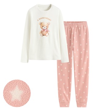 Fleece印花家居套裝-女