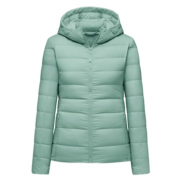 極輕羽絨連帽外套-女