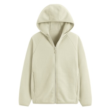 Fleece連帽外套-男