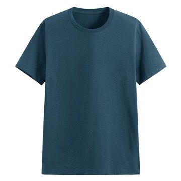 純棉圓領T恤-男