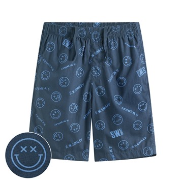 S.W.SMILEY®印花輕便短褲-男