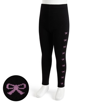 提花針織內搭褲襪-童