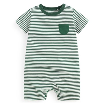 純棉口袋條紋連身衣-Baby