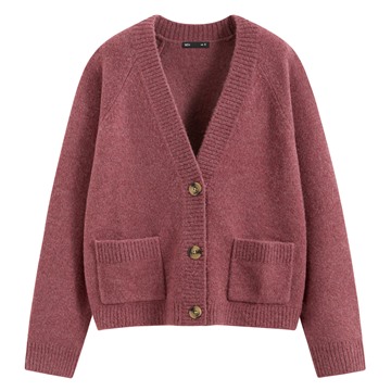 柔軟舒適短版針織外套-女