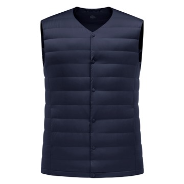 極輕羽絨輕薄型背心-男