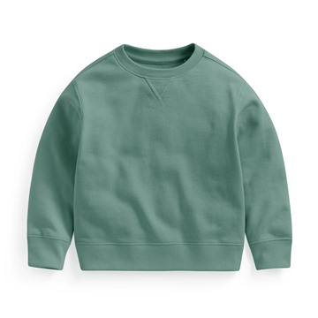 棉質毛圈圓領衫-童