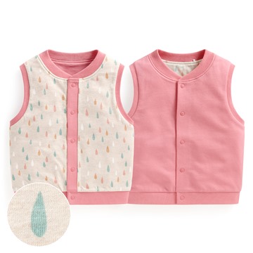 棉質雙面穿印花背心-Baby