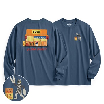 超人力霸王長袖印花T恤-03-男