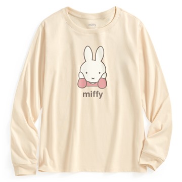 Miffy長袖印花T恤-03-女