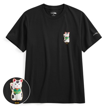 大人的圖鑑印花T恤-01-男