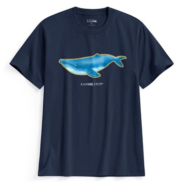 大人的圖鑑印花T恤-04-男