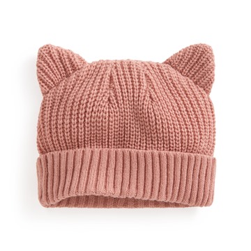 貓耳造型針織帽-Baby
