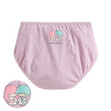 三麗鷗棉質中腰生理褲-01-女